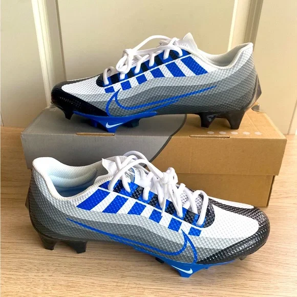 Nike Vapor Edge Speed 360 Football Cleats Royal/White/Black Men - SZ 8.5 - Picture 1 of 4